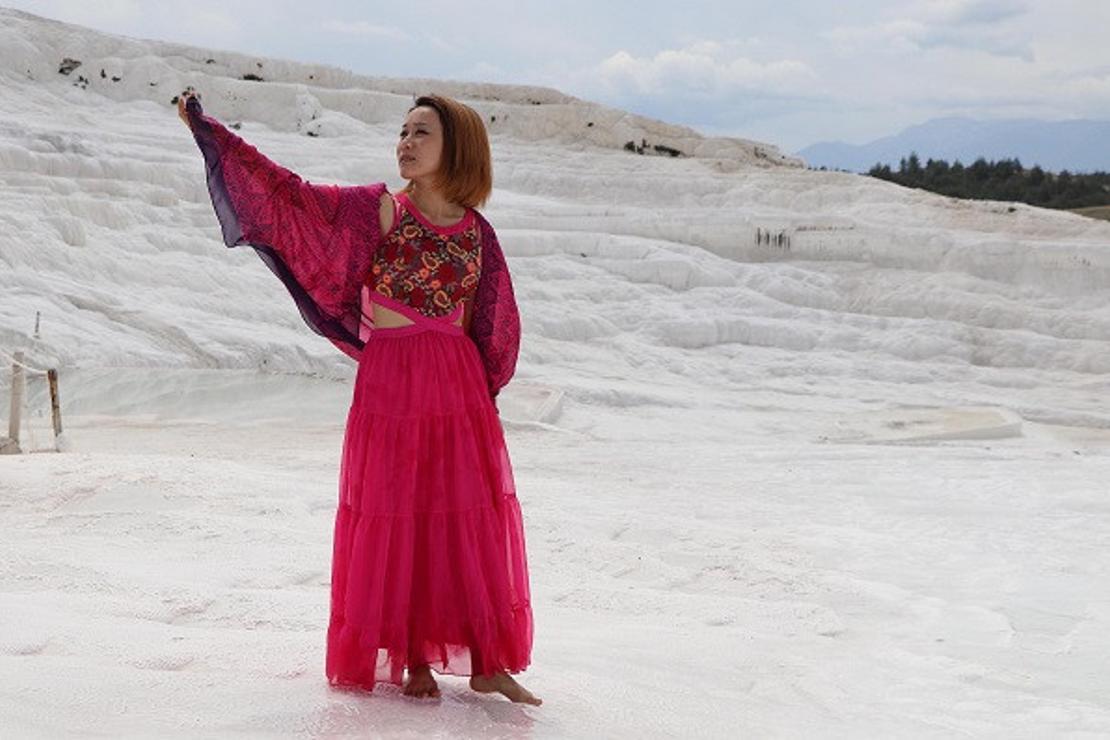 Pamukkale 74 gün sonra ziyarete açıldı