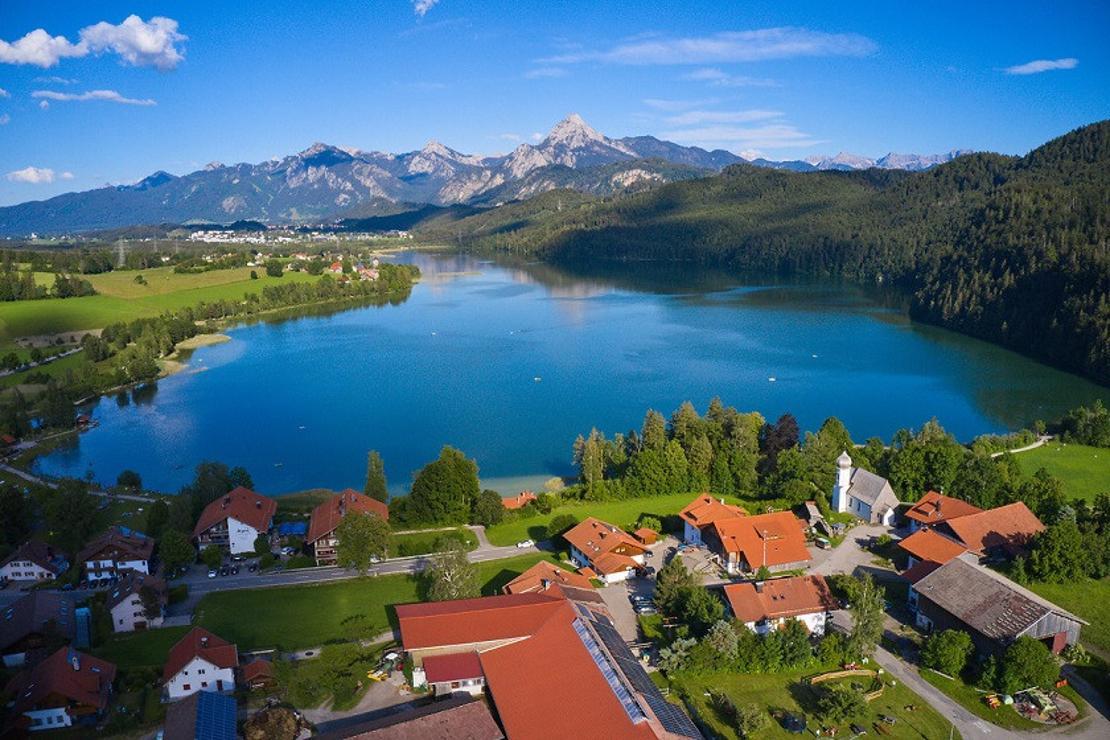 Almanya'nın en temiz göllerinden Weissensee