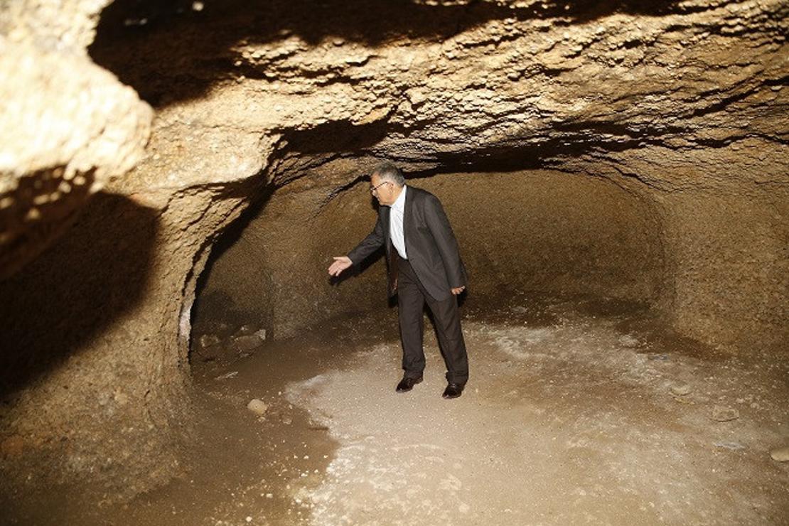 Kayseri'de 1300 metre uzunluğundaki yer altı şehri turizme kazandırılacak
