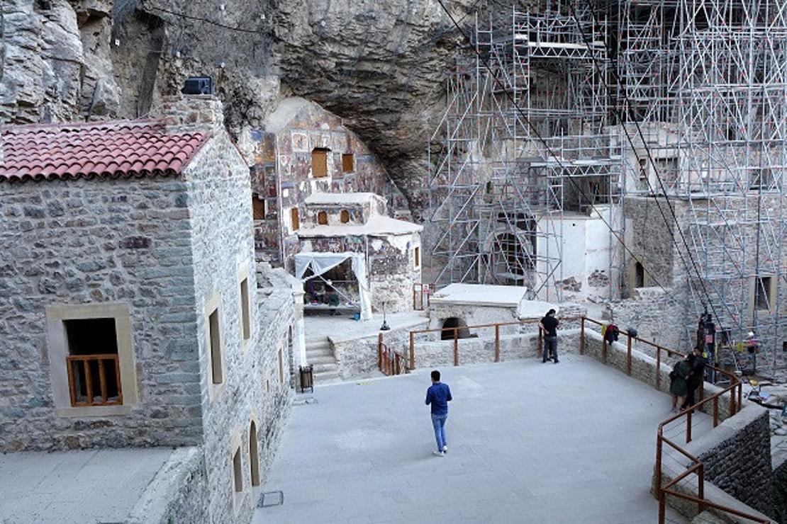 Sümela Manastırı'na yoğun ilgi