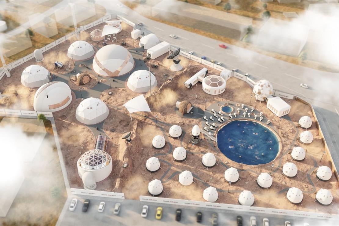 Kuşadası'nda 'Mars kolonisi' temalı turistik tesis projesi