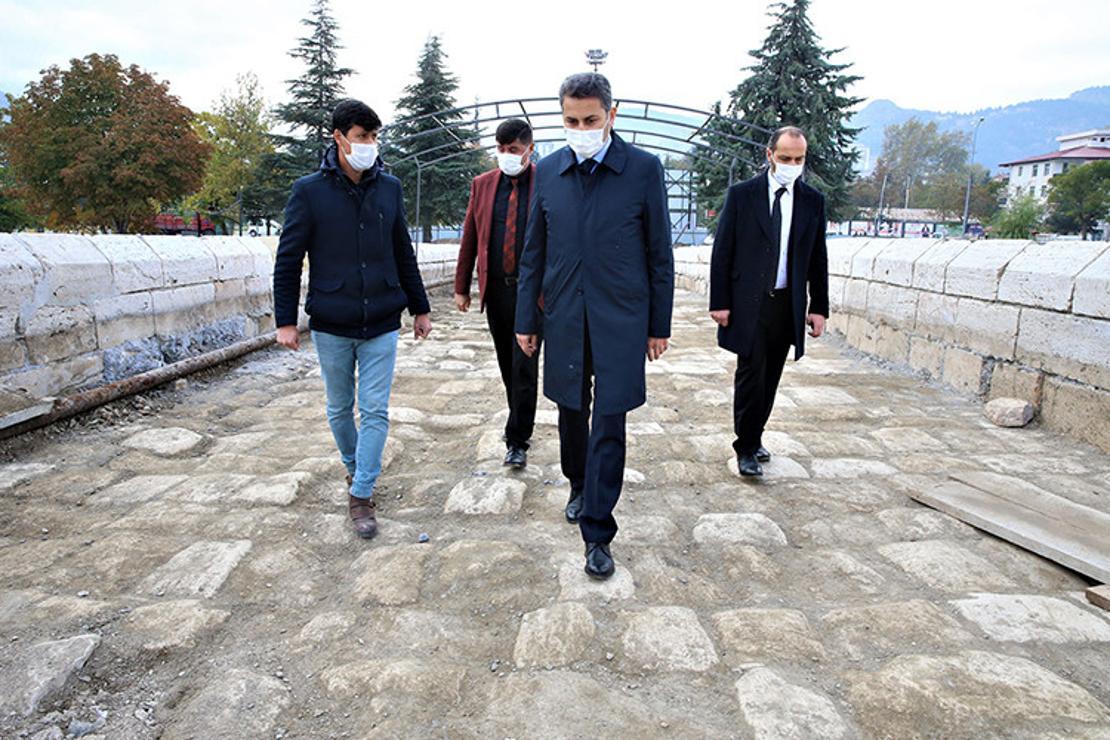 770 yıllık Selçuklu eseri köprünün taşları ortaya çıktı