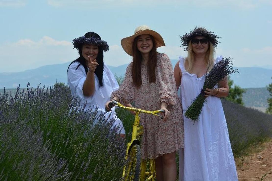 'Mor turizm' lavanta tarlaları pandemiye rağmen 250 bin ziyaretçi ağırladı