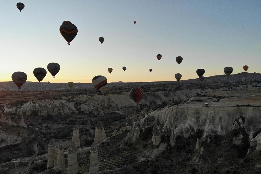 Kısıtlama ile birlikte Kapadokya turistlere kaldı