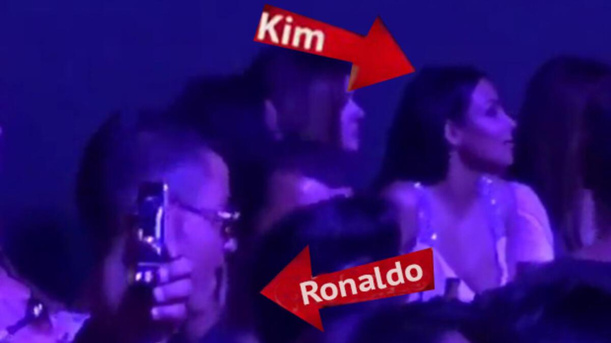 Sürpriz! Ronaldo ʋe Kiм Kardashian görüntülendi - FutƄol HaƄerleri