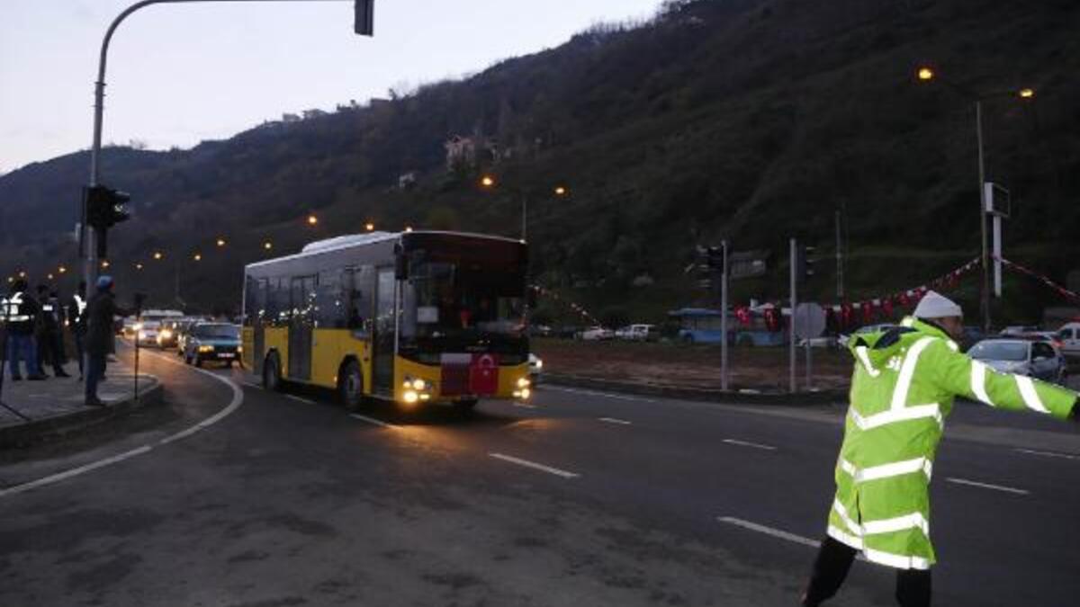 Sokaga Cikma Yasaginda Trabzon Otobus Saatleri