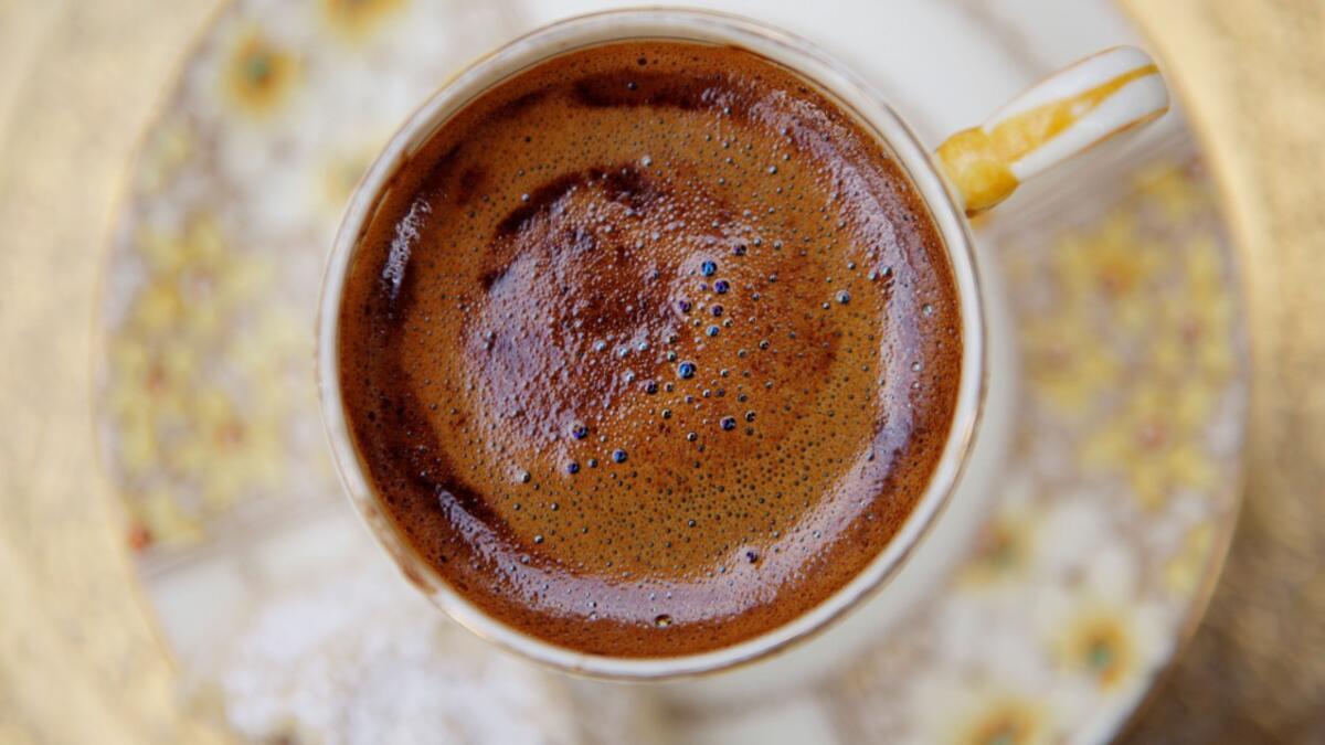 Türk kahvesi yapılışı
