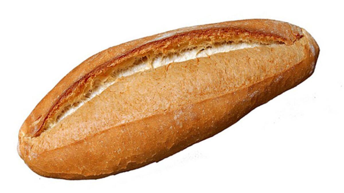 Турецкий хлеб с одним надрезом