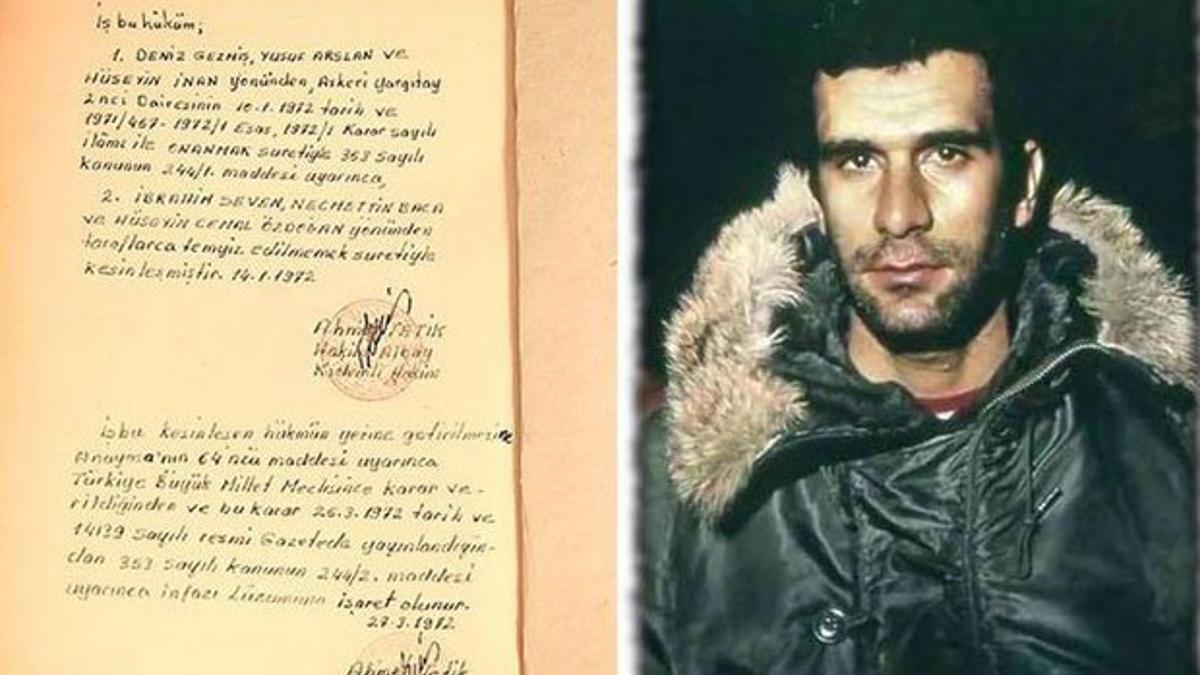 Deniz Gezmis In Idam Hukmunu Satin Aldi Alir Almaz Yirtacagim Son Dakika Haberler