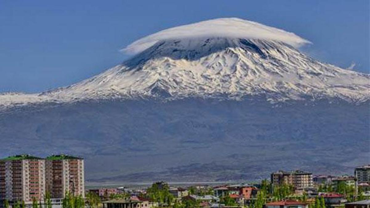 turkiye nin catisi agri dagi na beyaz sapka son dakika haberler