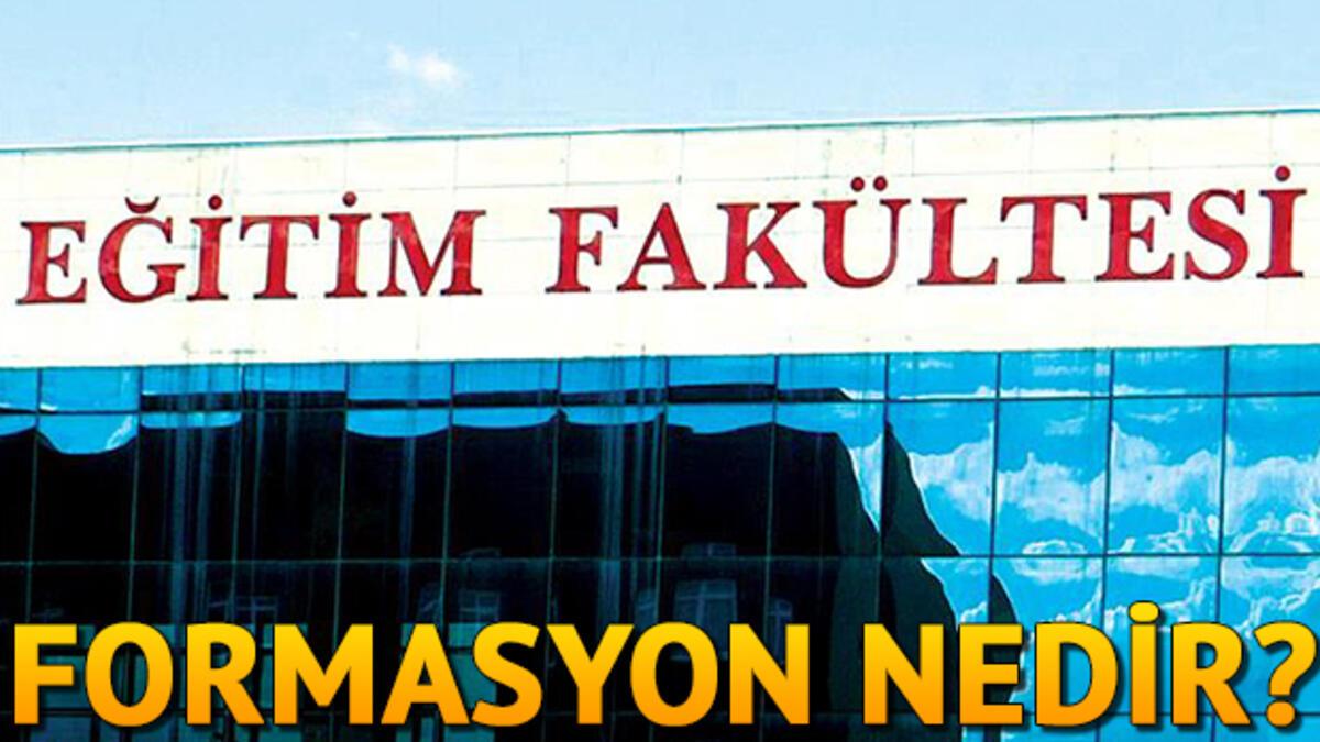 Formasyon nedir? Pedagojik formasyon nasıl alınır?