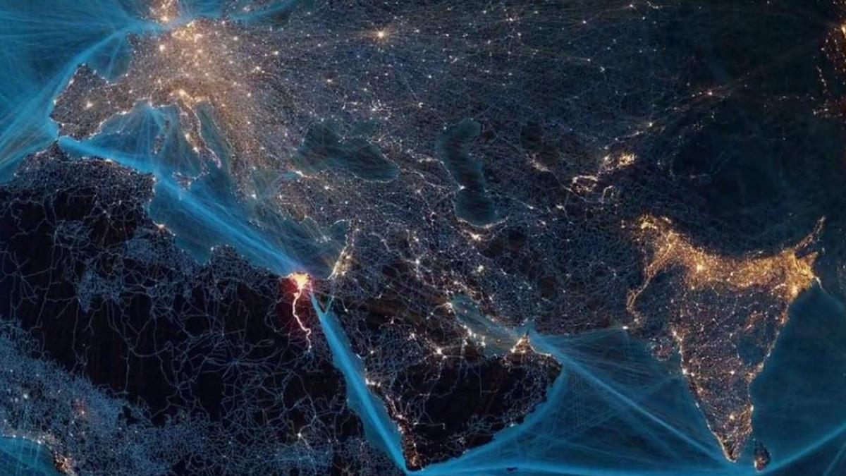 2050 earth карта