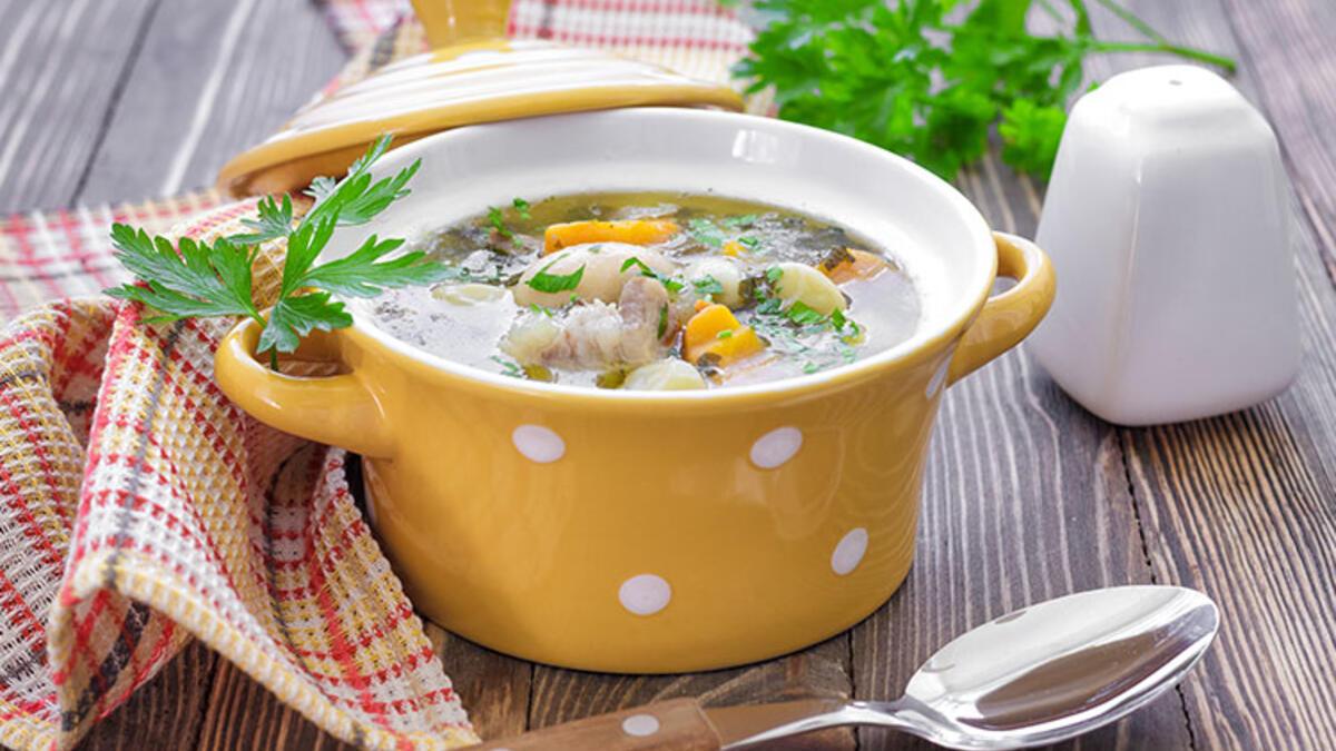 Суп гороховый с грибами шампиньонами