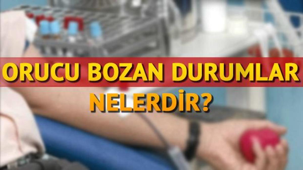 Orucu Bozan Durumlar Nelerdir? Oruç Hangi Durumlarda Bozulur? - Diyanet ...