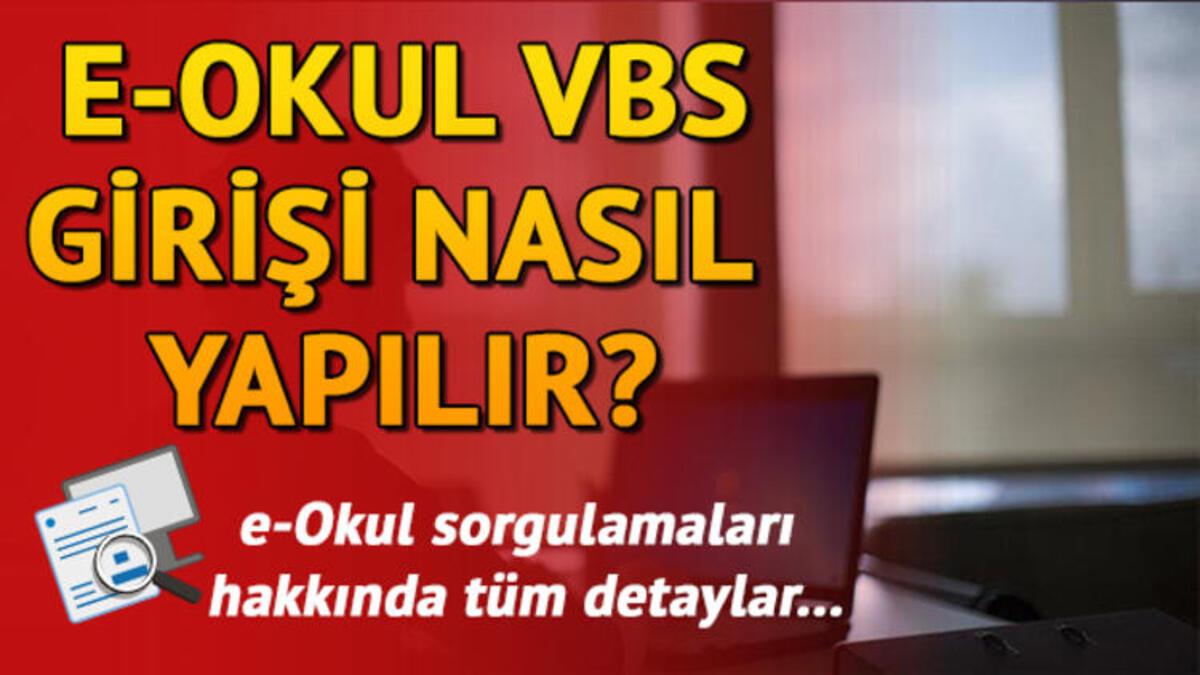 e okul ogrenci girisi nasil yapilir meb e okul vbs ekrani