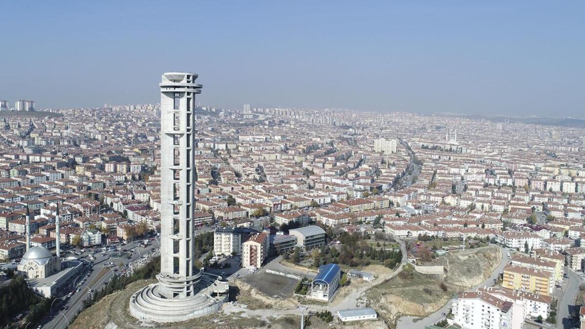 Cumhuriyet Kulesi 2021'de tamamlanacak