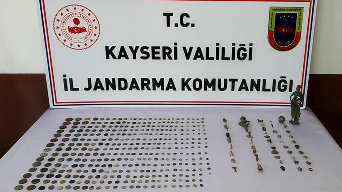 kayseri de tarihi eser operasyonu son dakika haberleri internet