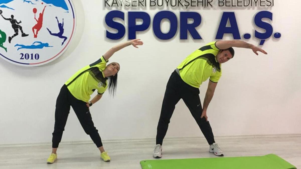 kayseri de spor a s den vatandaslara canli spor egitimi son dakika spor haberleri