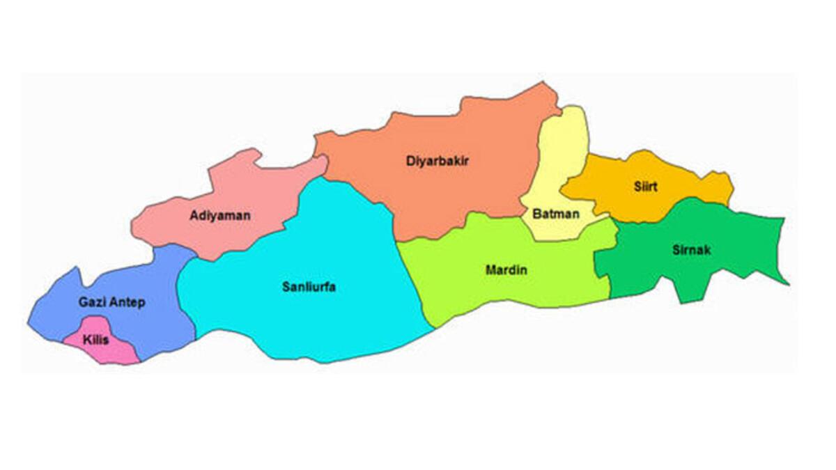 Güneydoğu Anadolu Bölgesi illeri nelerdir? Güneydoğu Anadolu Bölgesinin