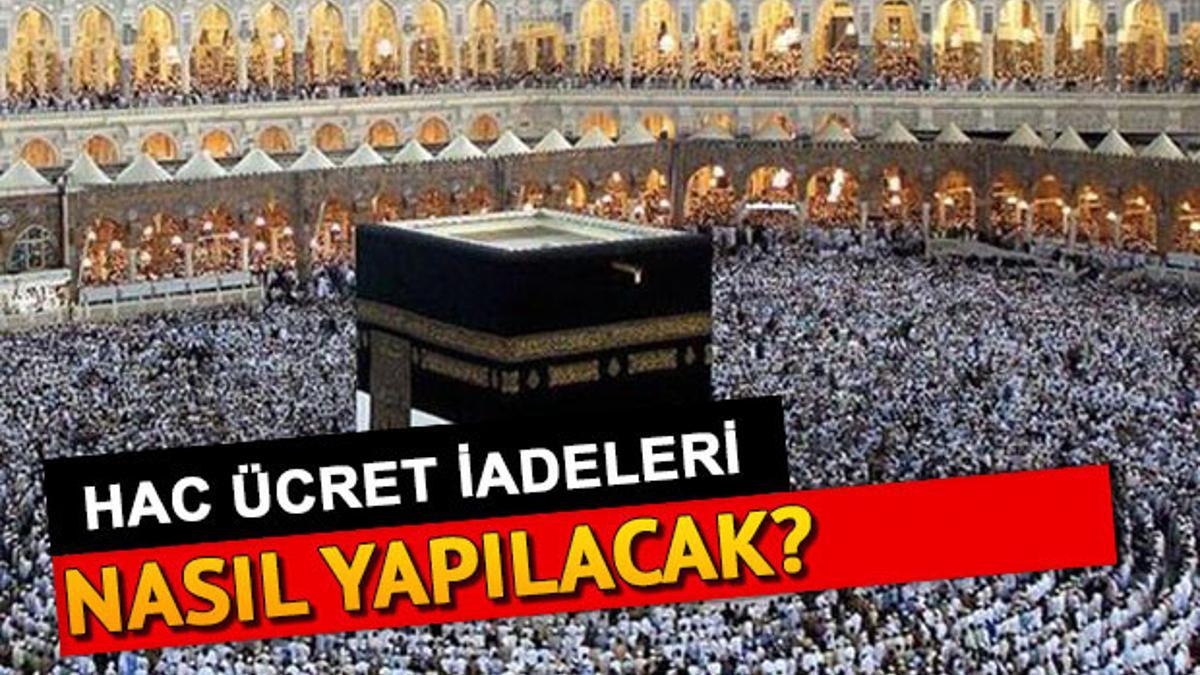 Hac Para Iadesi Nasil Ve Ne Zaman Yapilacak Diyanet Ten Hac Ucret Iadesi Icin Aciklama Son Dakika Haberler