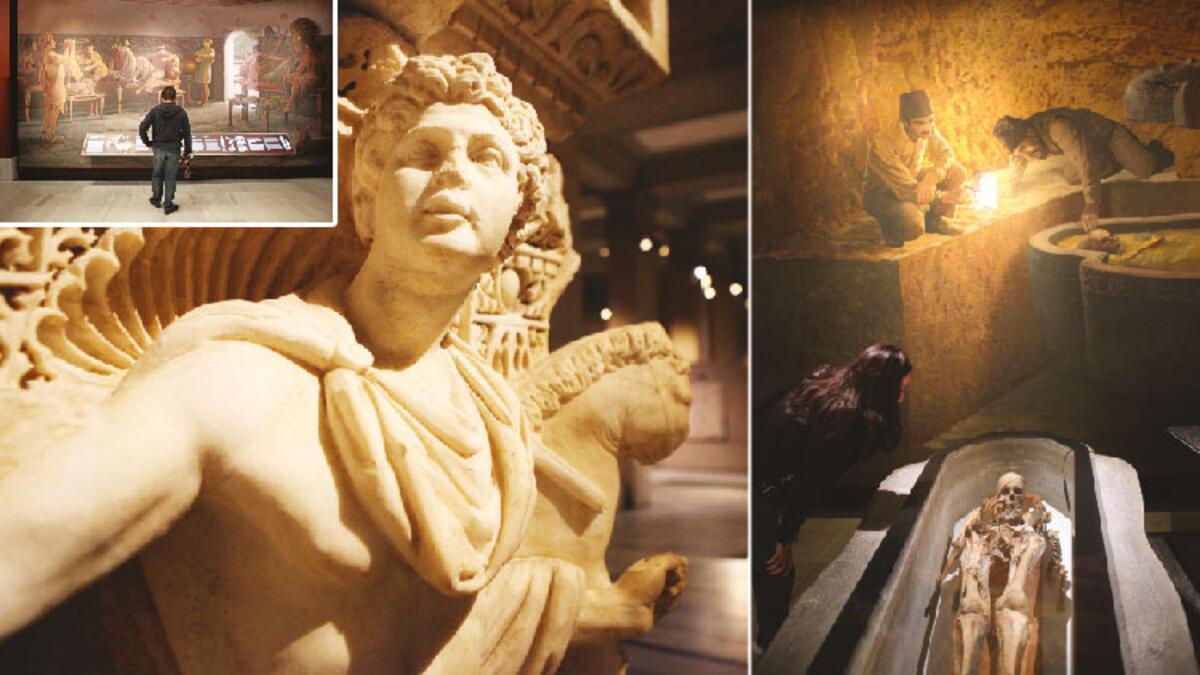 istanbul arkeoloji muzeleri yenilenen bolumleriyle tarihimize isik tutuyor hurriyet cumartesi