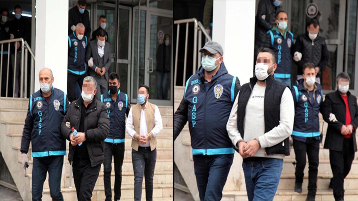 kayseri de suc orgutu operasyonunda 13 kisi adliyede son dakika haber