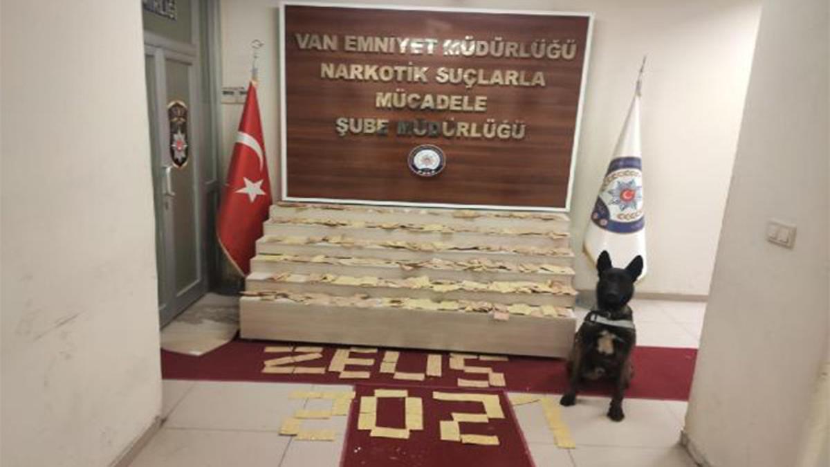 Van'da 'Zeus'un bulduğu 23 kilo eroine 3 gözaltı