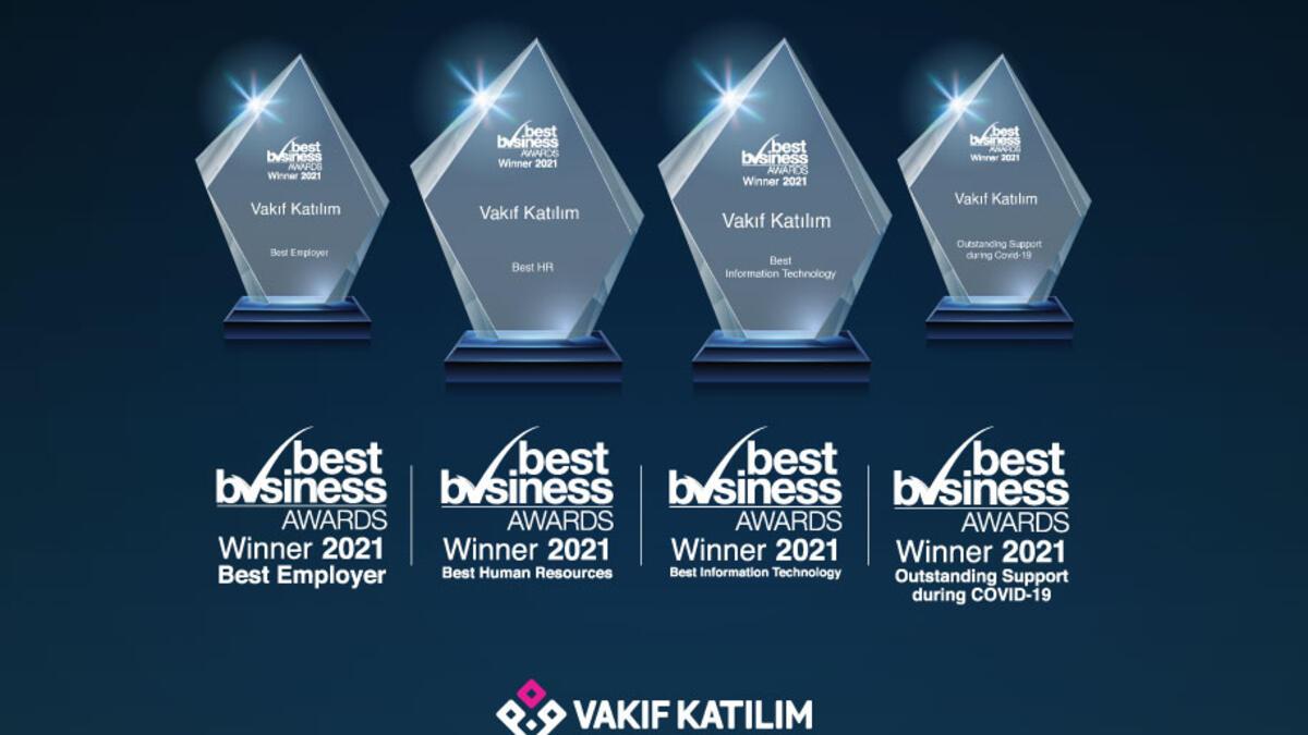 Best Business Awards’tan Vakıf Katılım’a 4 büyük ödül Haberler