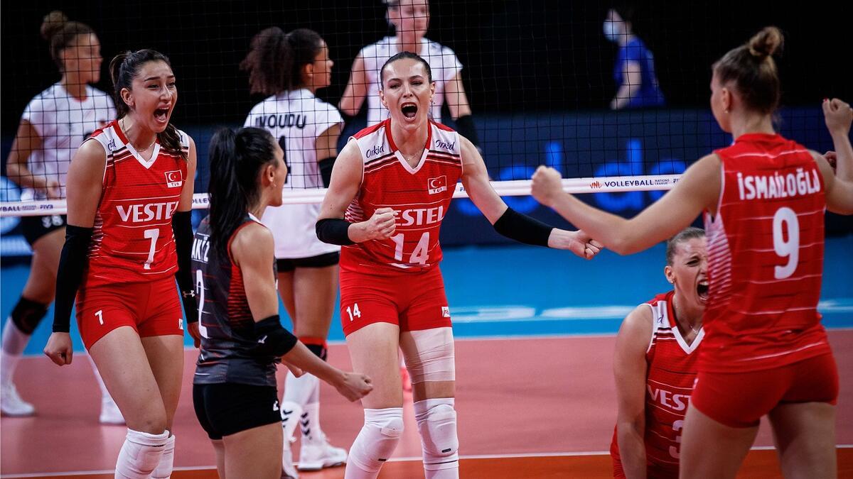 Fivb Milletler Ligi Turkiye 3 0 Almanya Spor Haberleri Voleybol