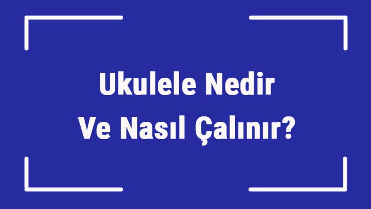 Ukulele Nedir Ve Nasıl Çalınır? Ukulele Öğrenmek Zor Mudur