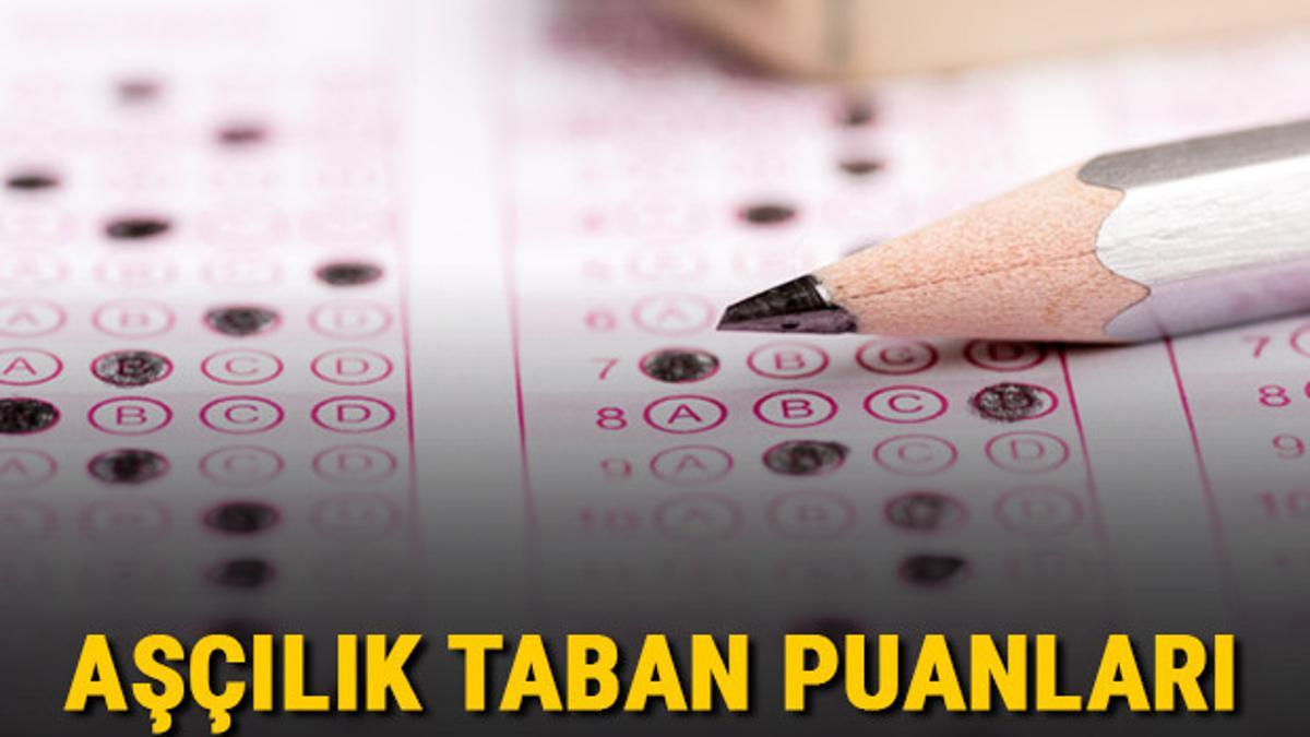 ascilik taban puanlari basari siralamalari ve kontenjanlari 2021 son dakika haberleri