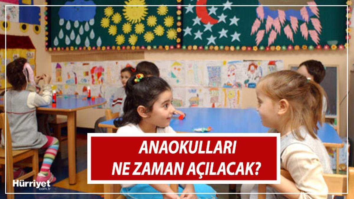 anaokullari ne zaman acilacak 2021 2022 egitim ve ogretim yili okula uyum haftasi tarihleri son dakika haberler