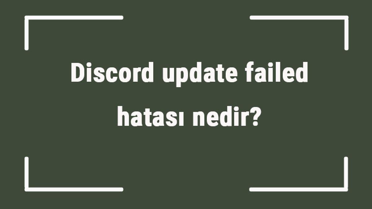 Почему дискорд update failed. Дискорд update failed.
