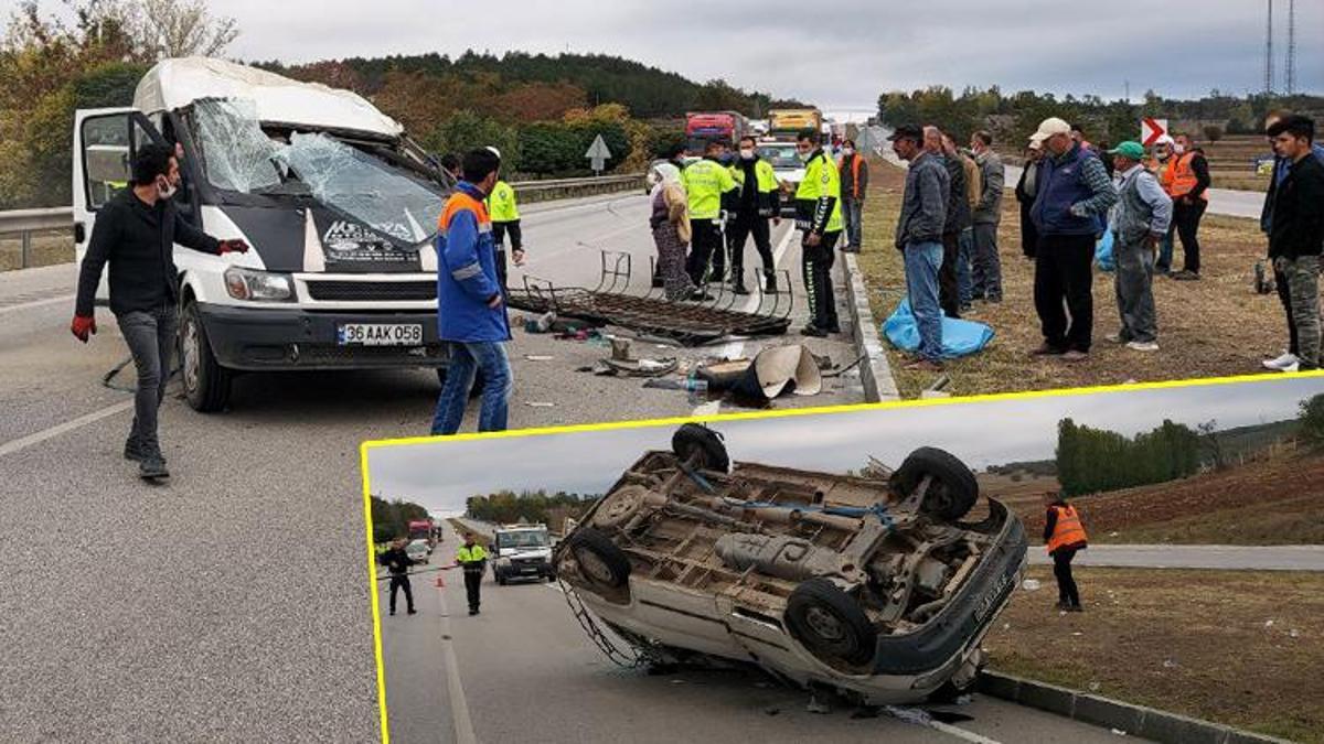 amasya da tarim iscilerini tasiyan minibus devrildi 18 yarali son dakika haberleri internet