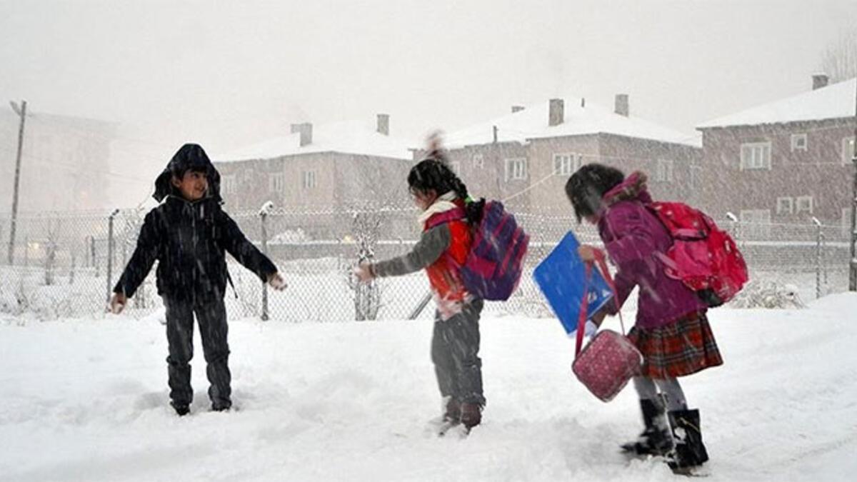 Gaziantep’te okullara kar engeli - Son Dakika Haberleri İnternet
