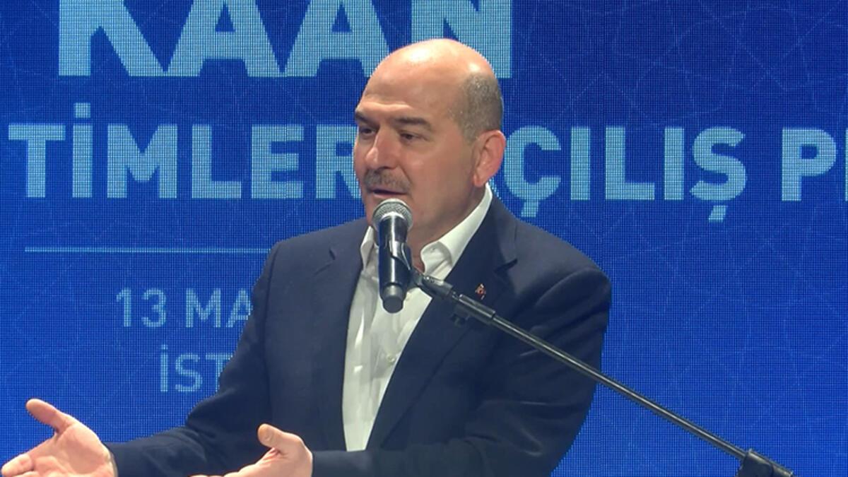 Ο Süleyman Soylu συμμετείχε στο πρόγραμμα ανοίγματος εκπαίδευσης εφαρμογών που ονομάζεται «KAAN»
