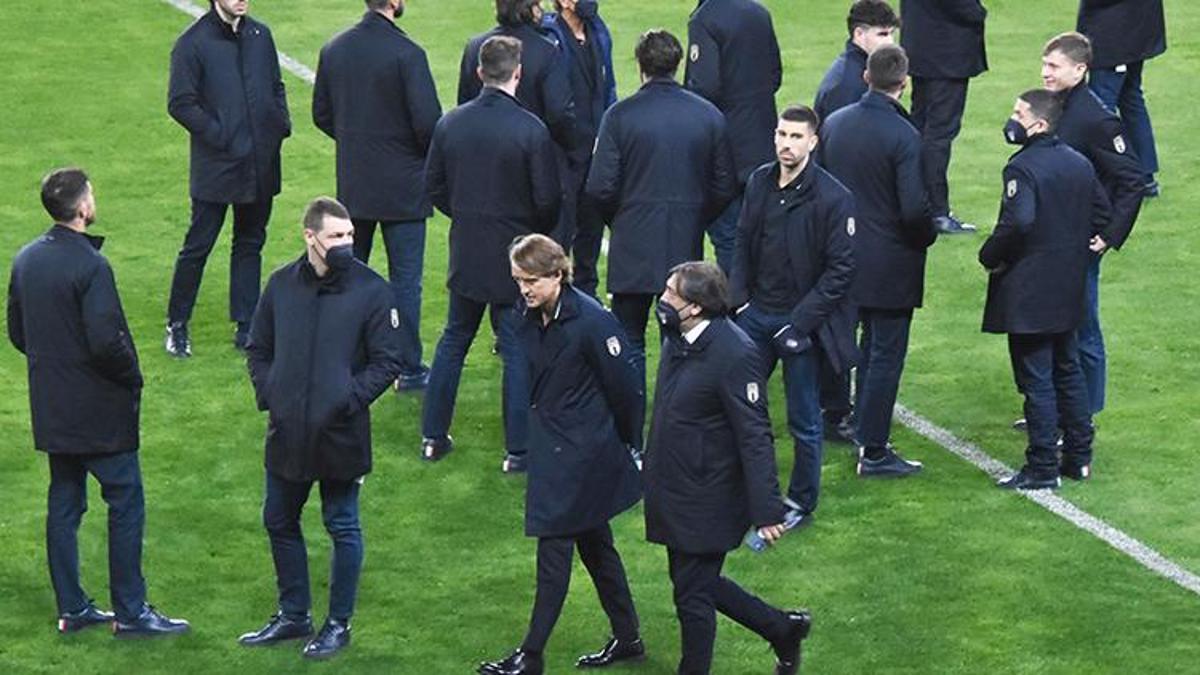 La nazionale italiana è venuta a Konya, ha fatto il giro dello stadio