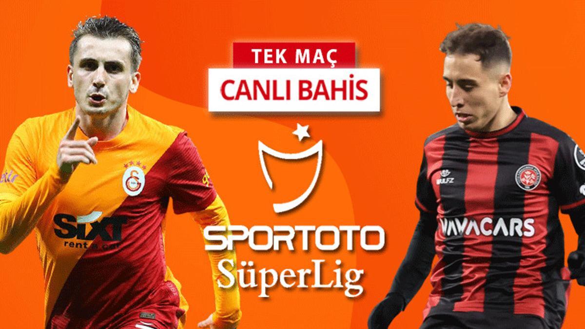 Hem Galatasaray hem de Fatih Karagümrük’te 3’er eksik! Maçın iddaa’da favorisi…