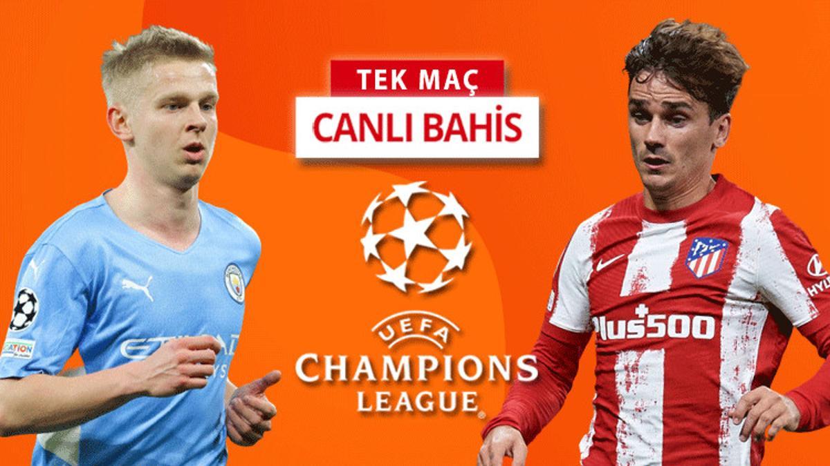 Atletico Madrid’de 3 eksik, gözler Griezmann’ın üzerinde! Manchester City’nin iddaa oranı…