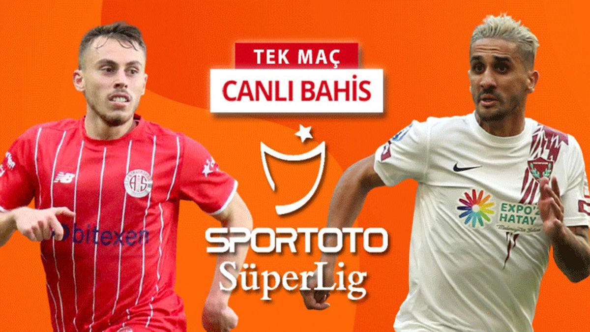 Antalyaspor’un galibiyetlerindeki ayrıntıya dikkat! Hatayspor karşısında da kazanırlarsa iddaa’da…