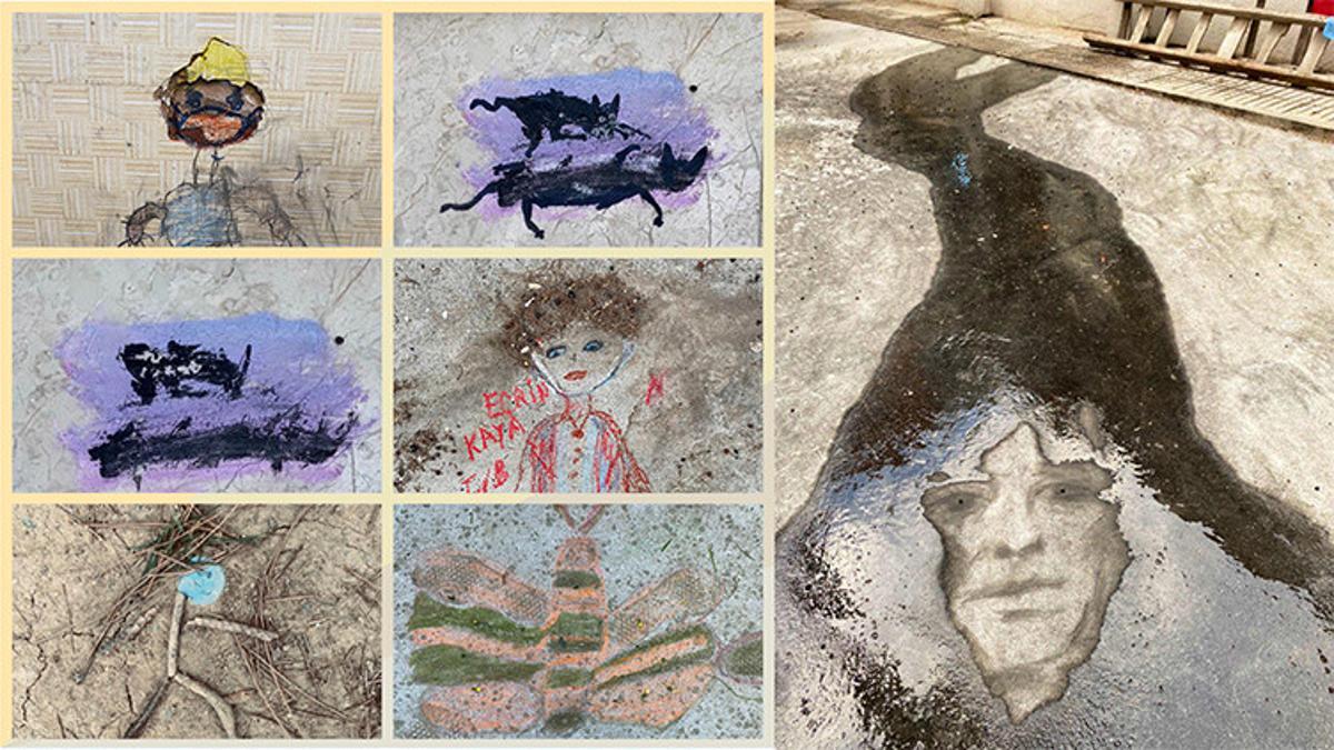 Duvardaki çatlaklar sanat eserine dönüşüyor Haberler Duvardaki çatlaklar sanat eserine dönüşüyor Haberler