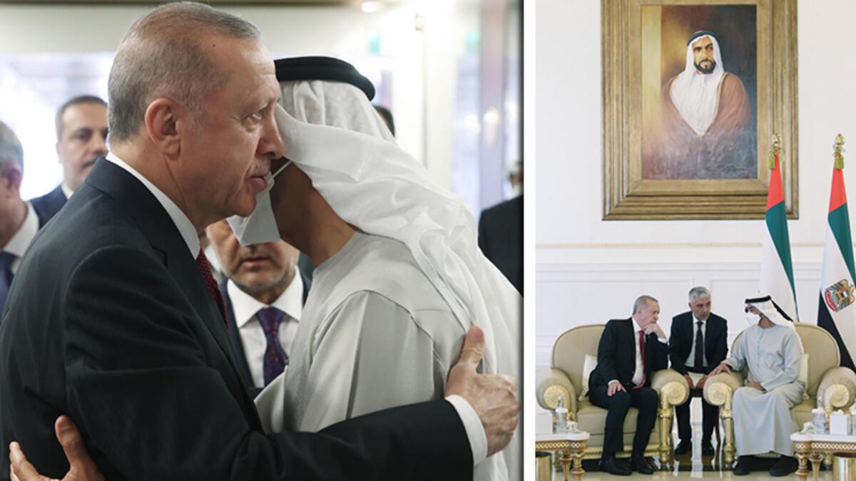Cumhurbaşkanı Erdoğan'dan Birleşik Arap Emirlikleri'nde taziye ziyareti - Son Dakika Haberleri