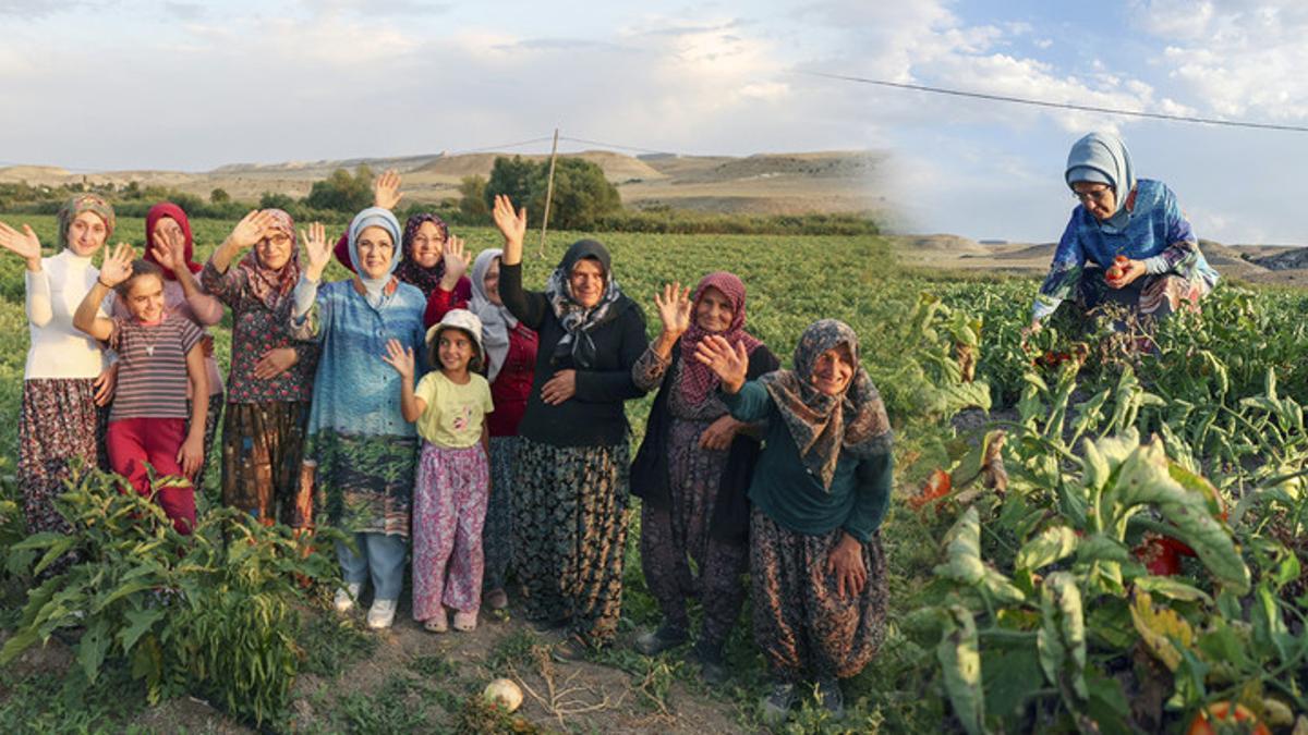 Emine Erdoğan: Ata tohumunun üreticiye daha cazip hale getirilmesi için gayret edeceğiz