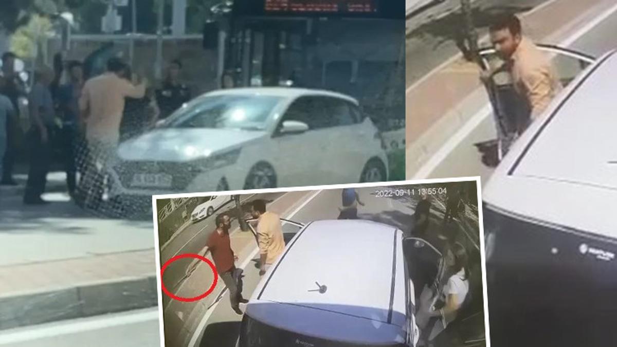 Bursa’da trafikte sopalı kavga – Son Dakika Haber