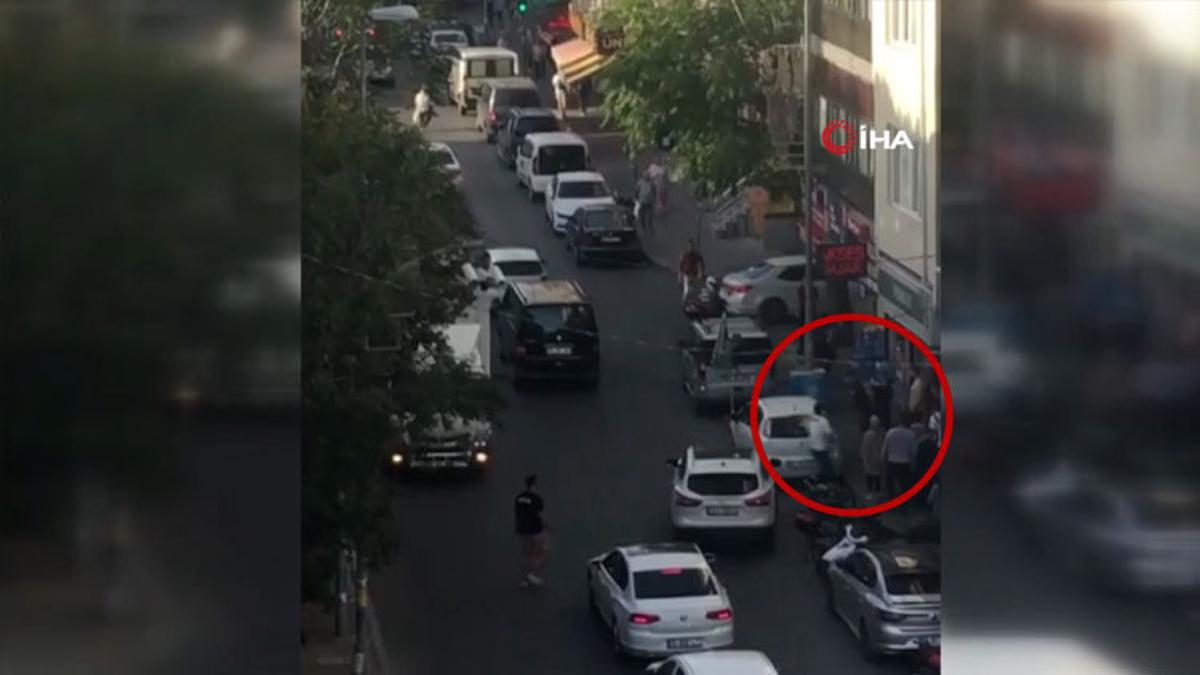 Hem suçlu hem güçlü… Kırmızı ışıkta geçti öğrenciye çarptı bir de çocuğu dövdü