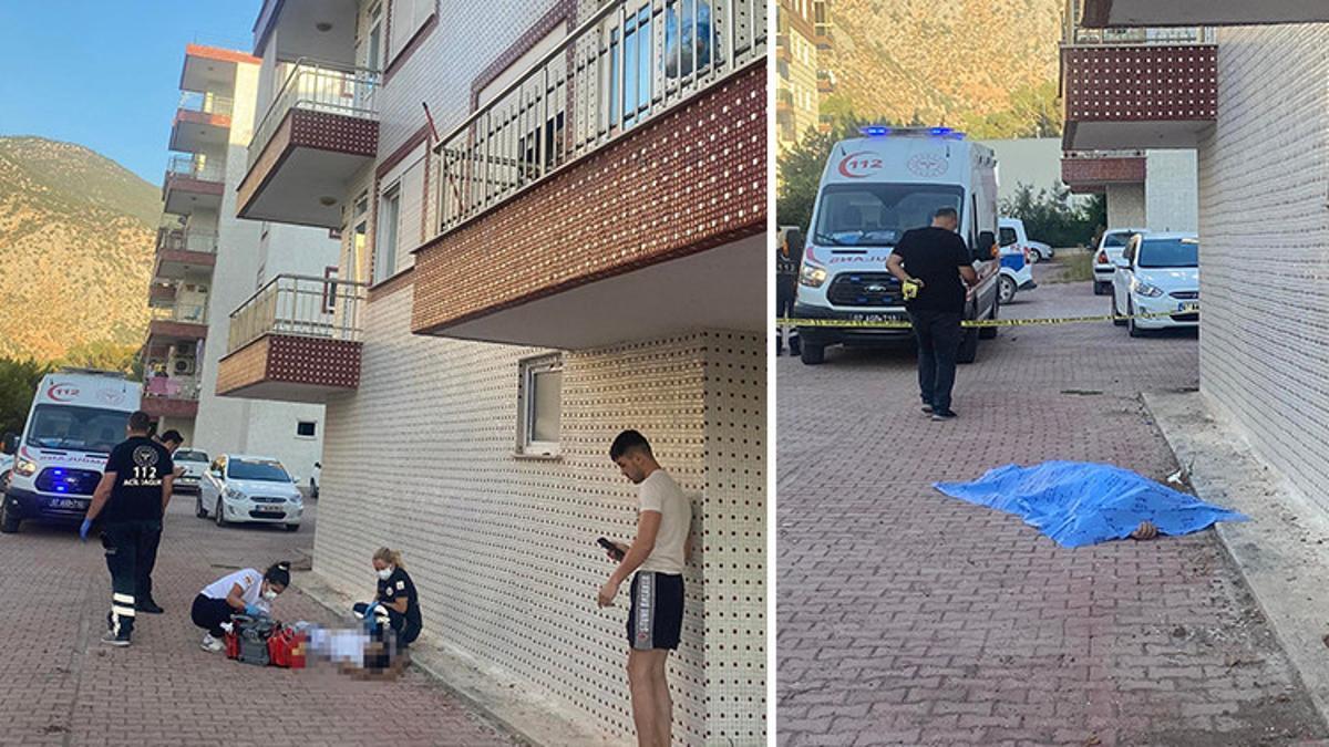 Antalya’da çatıdan sevgilisinin evinin balkonuna atlamak isterken düşüp öldü