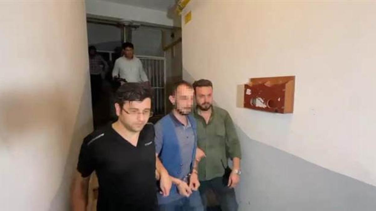 Silahlı saldırı şüphelisi çatıdan çatıya geçerken yakalandı