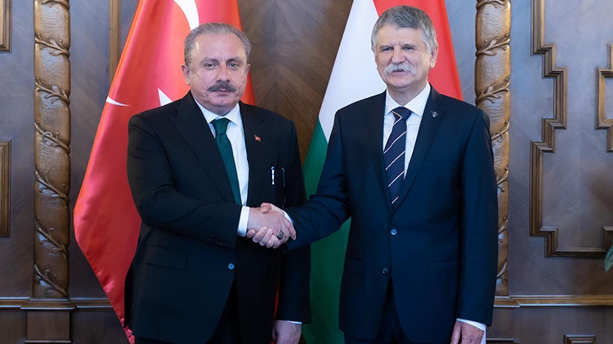 TBMM Başkanı Şentop, Macaristan Meclis Başkanı Köver’le görüştü