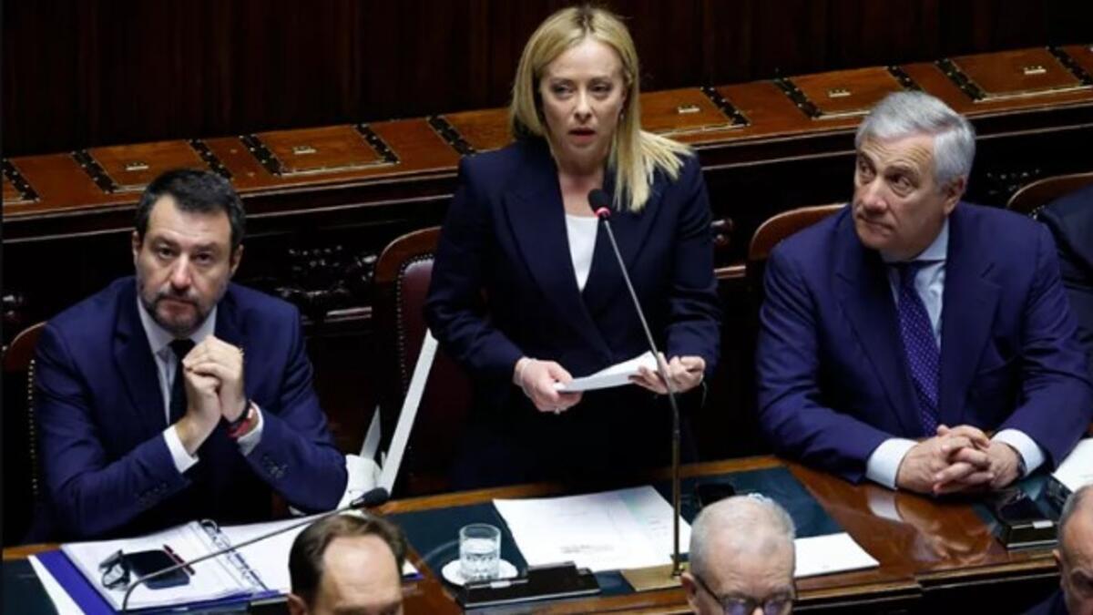Il governo Meloni in Italia riceve il suo primo voto di fiducia