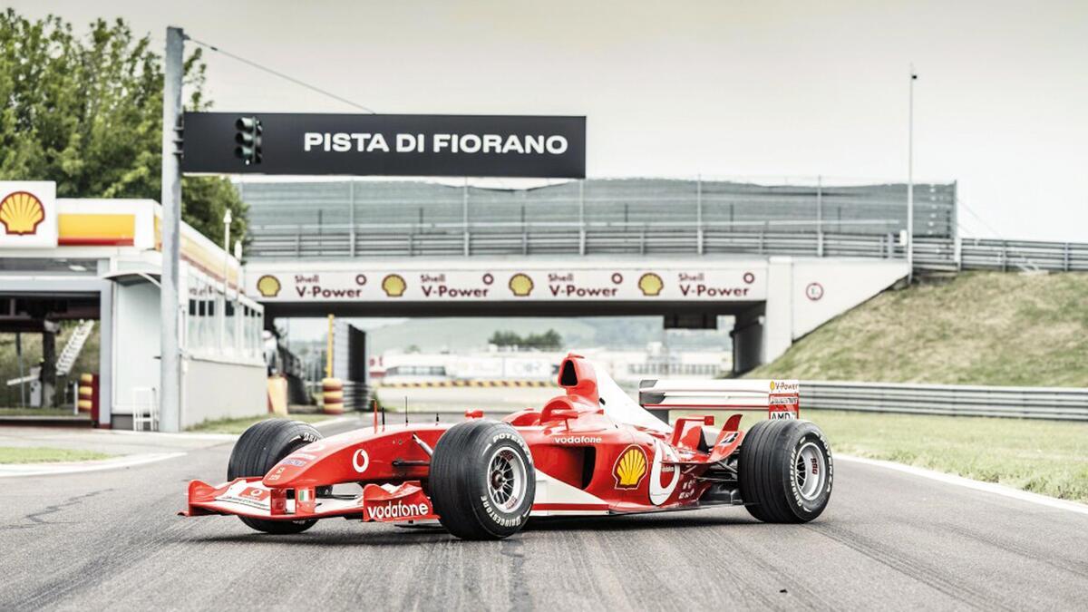 Schumacher in Ferrari si satılık